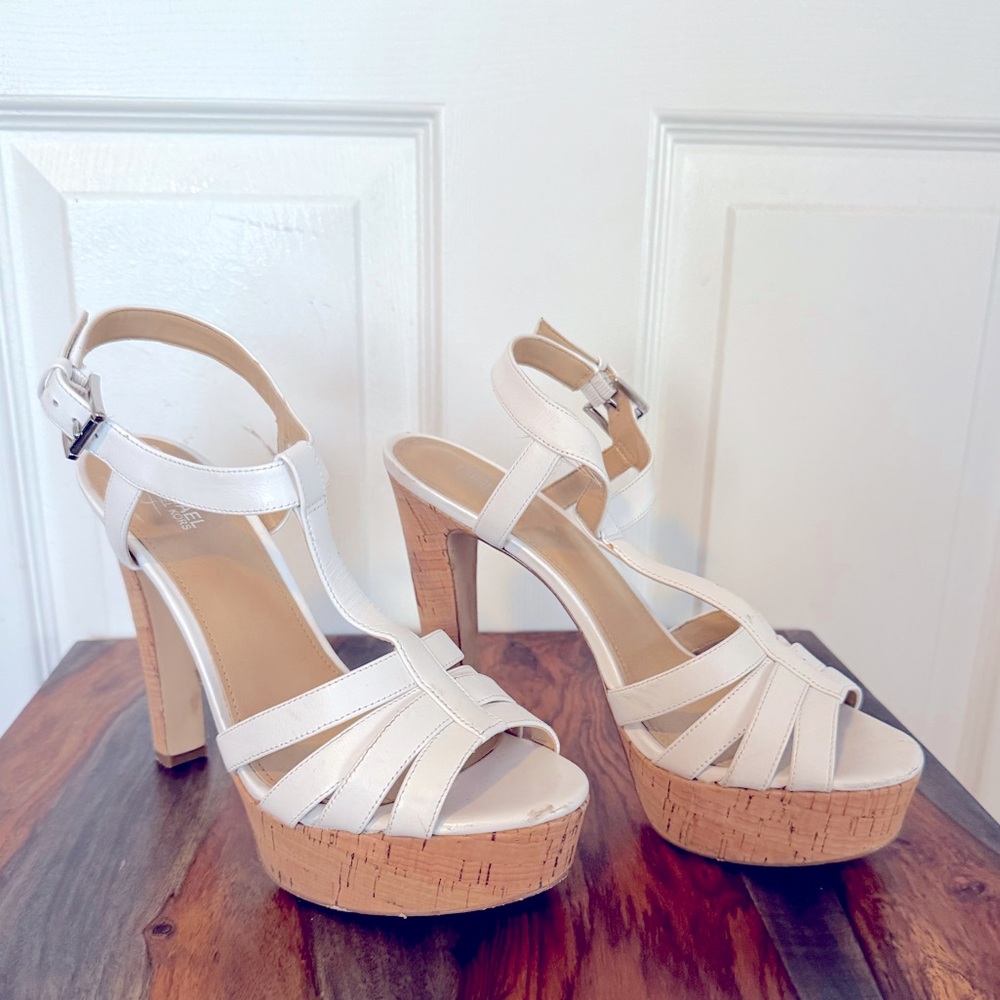Michael Kors Wedge/heel combo size 8